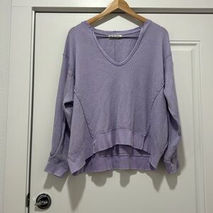 Free people lavender top